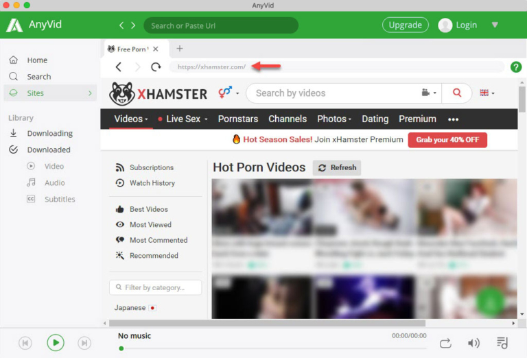 xhamster free video downloader