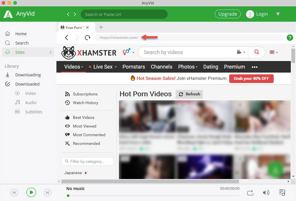 Visit xHamster with an xHamster downloader