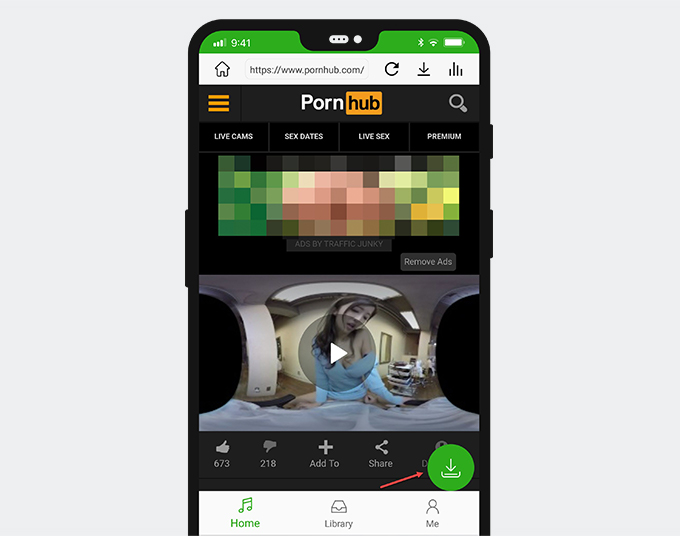 Download VR porn on Android