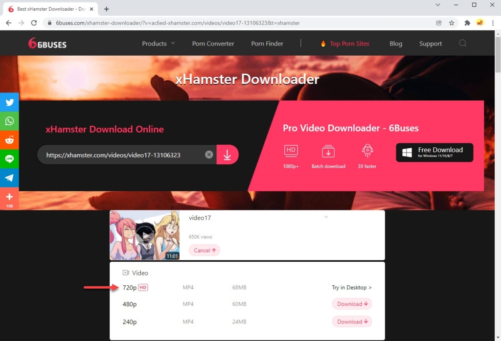 Download xHamster online